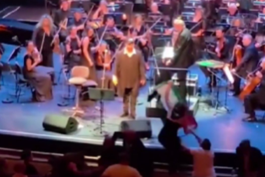 Incydent w Operze Narodowej. Demonstrantka przerwała koncert Izraelczyka Opera Narodowa w Warszawie
