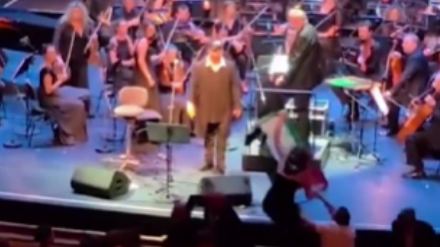 Incydent w Operze Narodowej. Demonstrantka przerwała koncert Izraelczyka Opera Narodowa w Warszawie