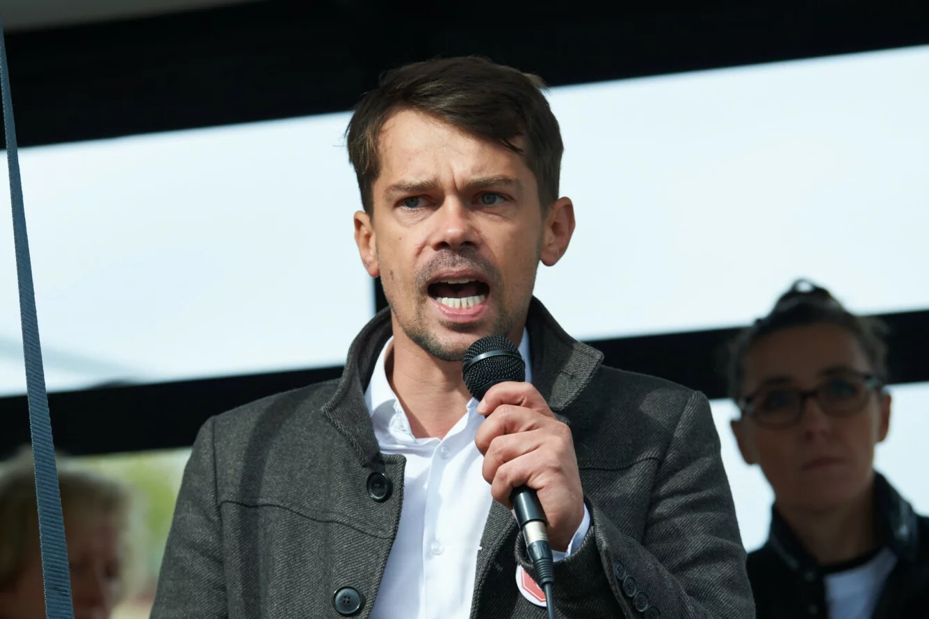 Lider AgroUnii Michał Kołodziejczak.