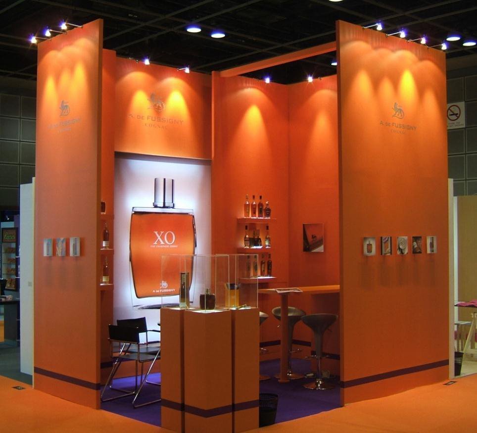 Stoisko A. DE FUSSIGNY na Targach ProWine w Dusseldorfie