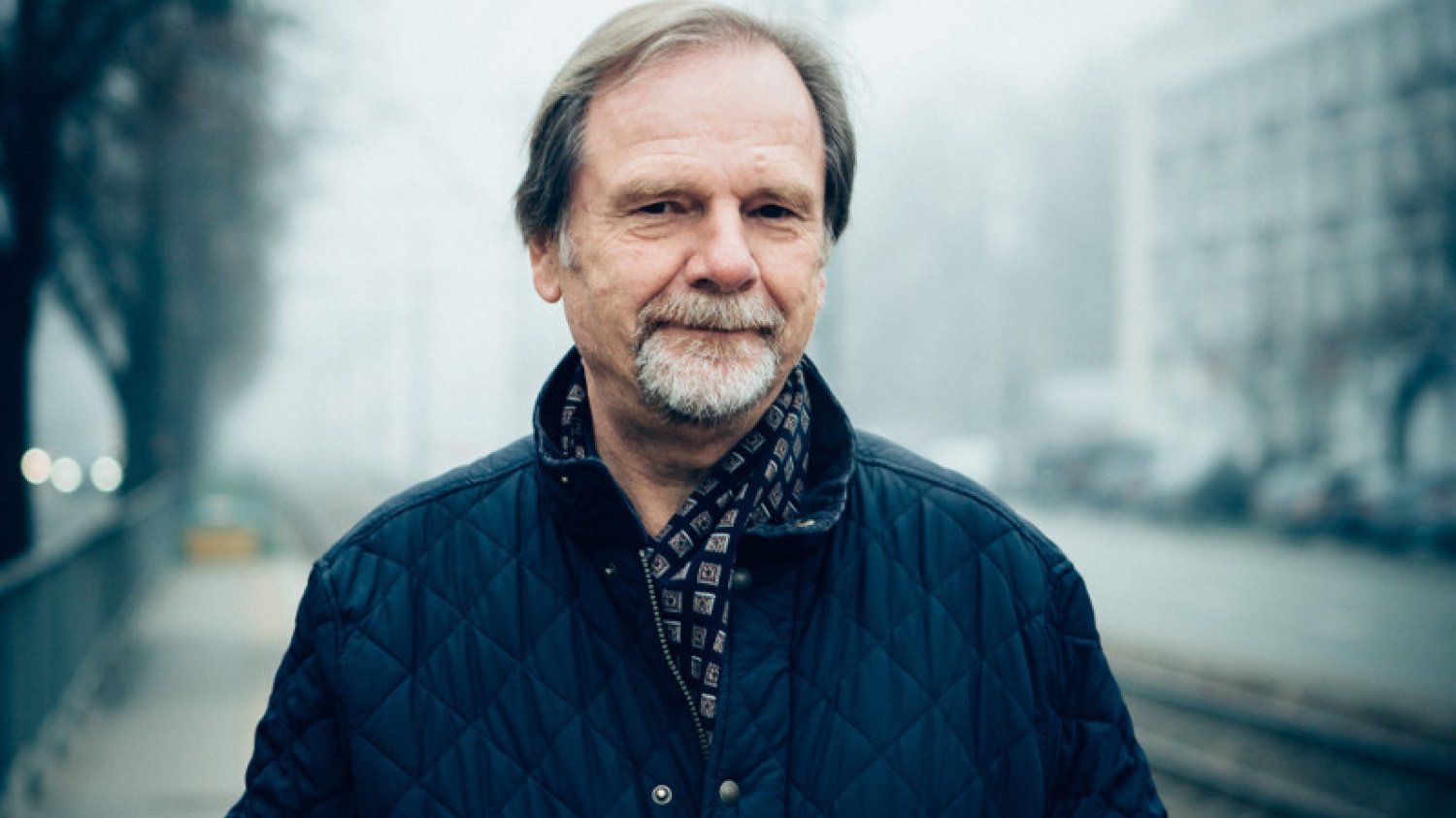 Fotoreporter Chris Niedenthal w Warszawie