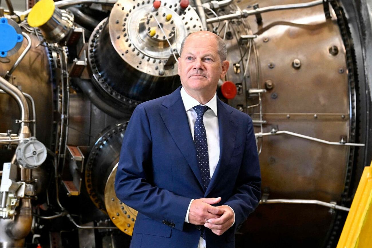 Kanclerz Niemiec Olaf Scholz