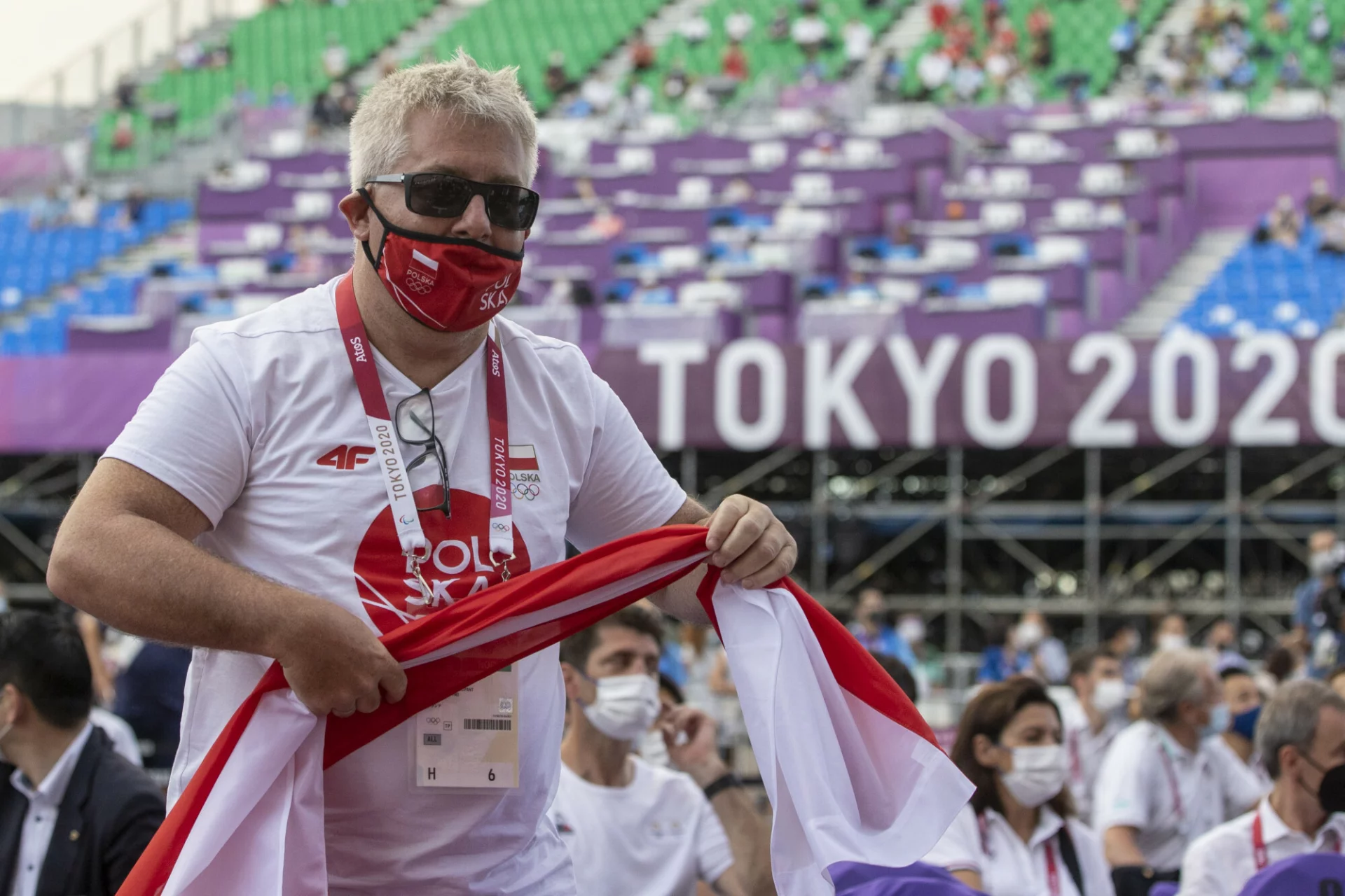 Ryszard Czarnecki na Igrzyskach Olimpijskich w Tokio.