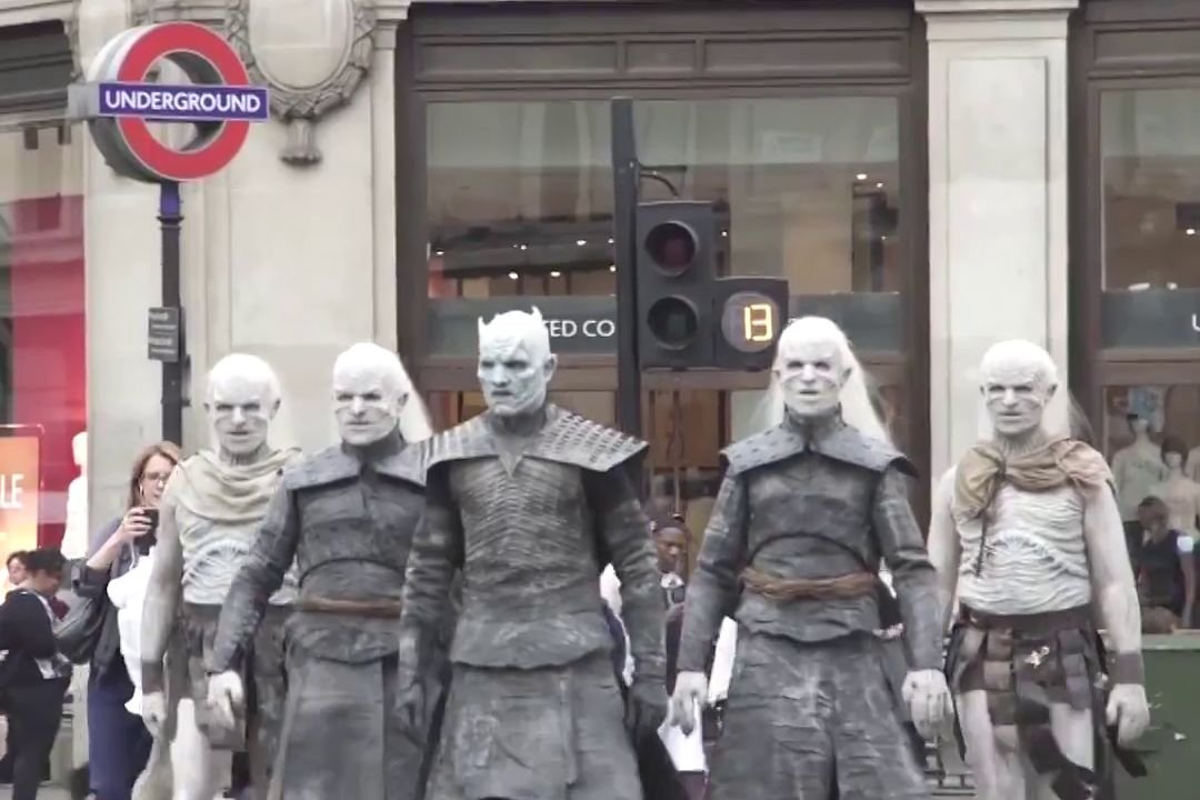 "Gra o Tron" promuje się w Londynie. Przed nami 7. sezon popularnego serialu.