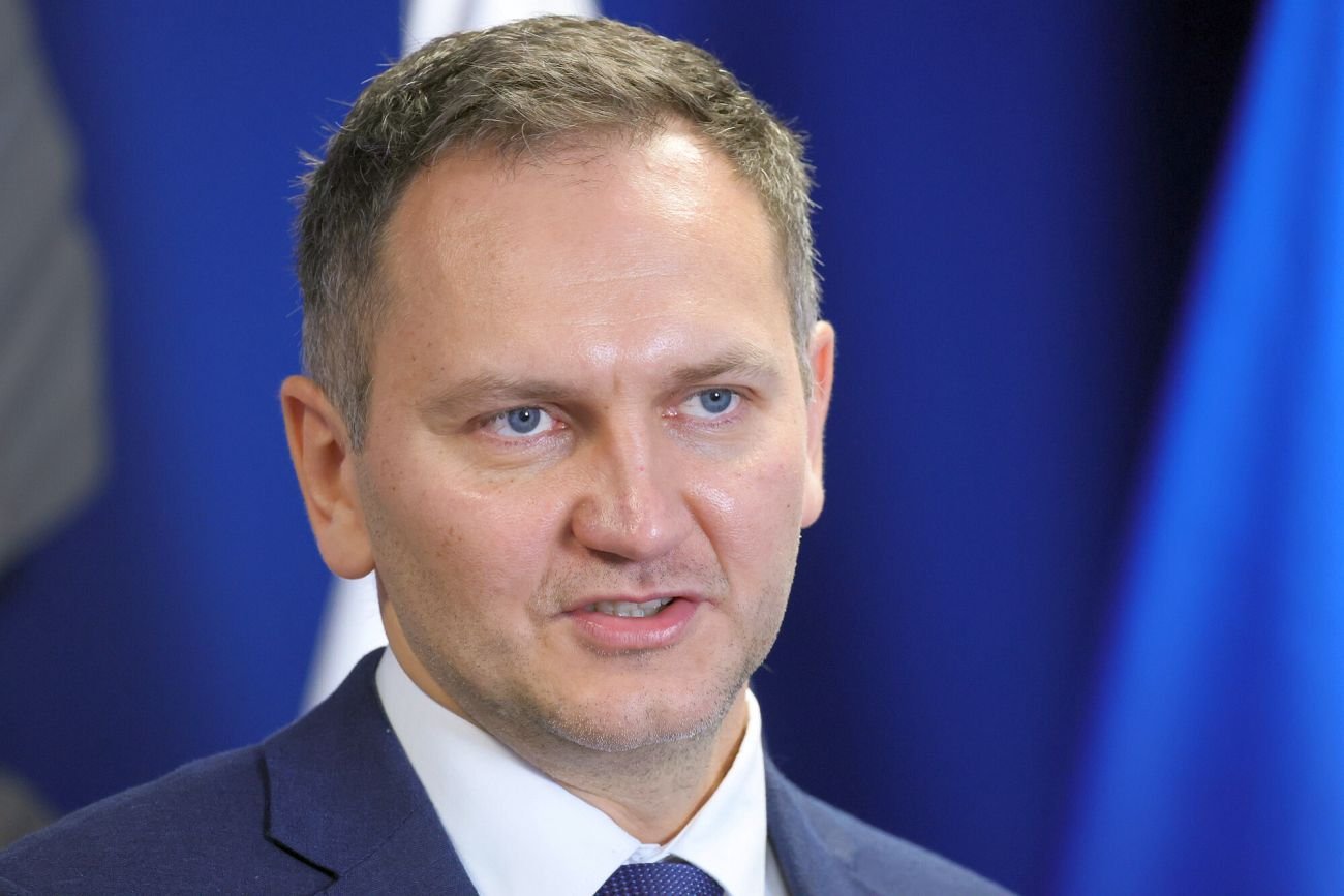 Wiceminister Rosiński spowodował w Koszalinie kolizję