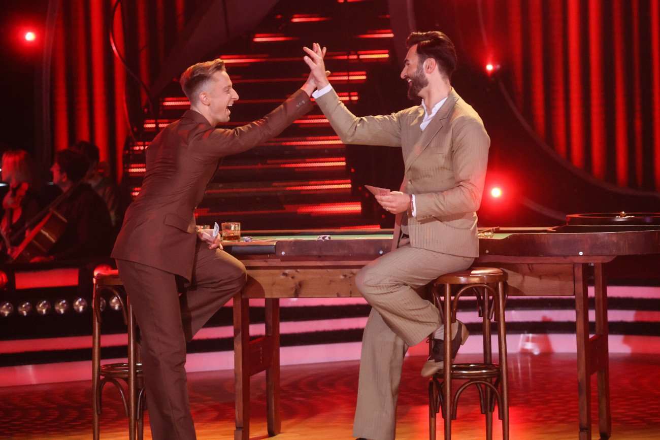 Jacek Jelonek i Michał Danilczuk zatańczyli quickstepa.