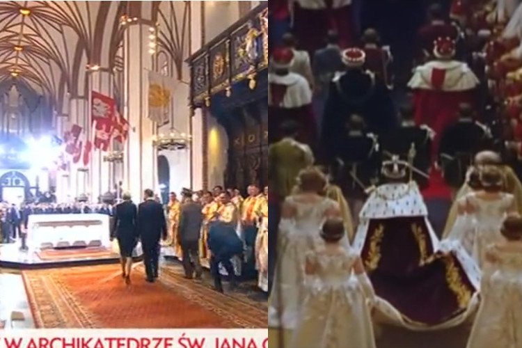 9 zdjęć, które pokazują, że zaprzysiężenie Dudy wygląda niemal jak koronacja