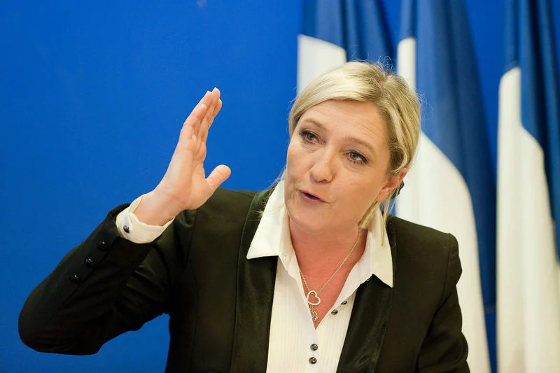 Marine Le Pen z francuskiego Frontu Narodowego