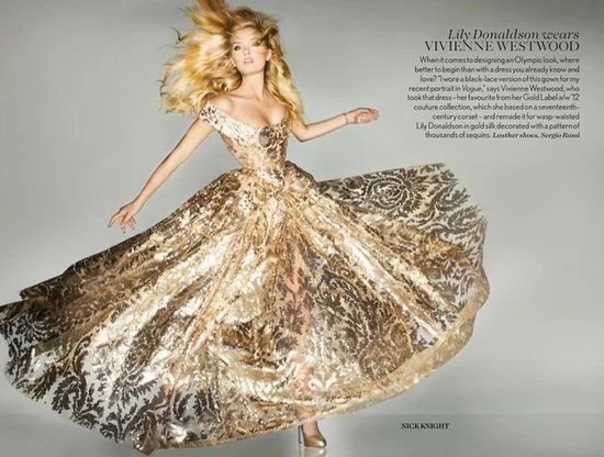 VOGUE SEPTEMBER 2012 - LILY DONALDSON W VIVIENNE WESTWOOD