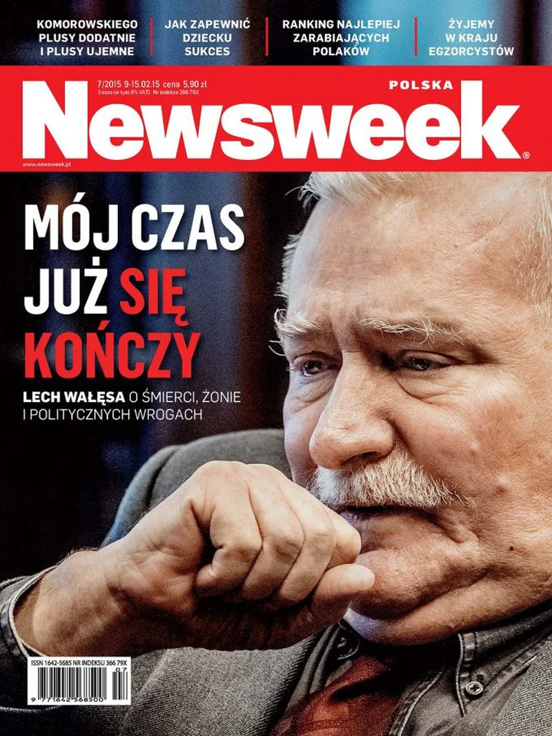 Okładka najnowszego numeru "Newsweeka".