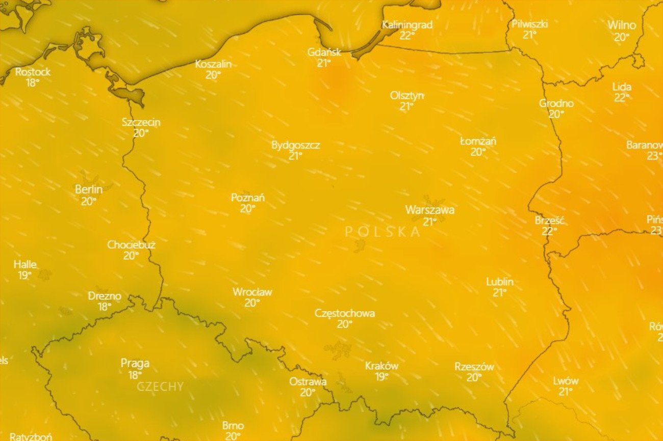 Od poniedziałku będzie chłodniej.