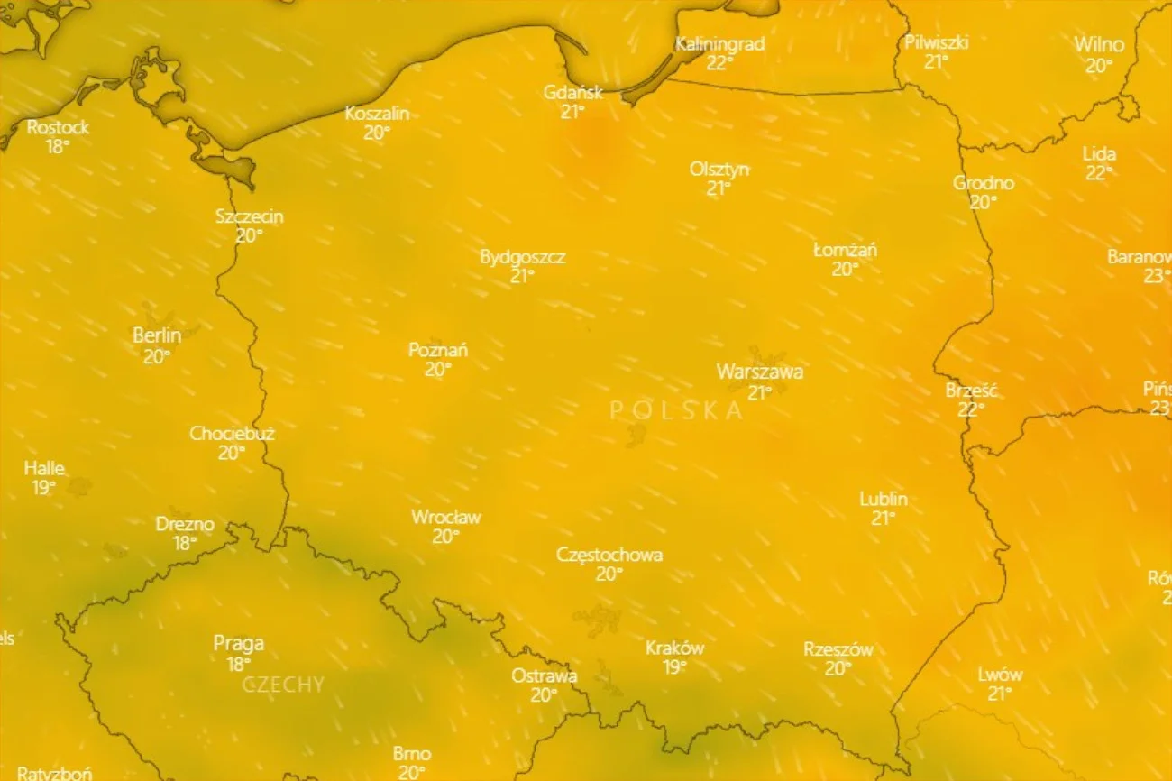 Od poniedziałku będzie chłodniej.