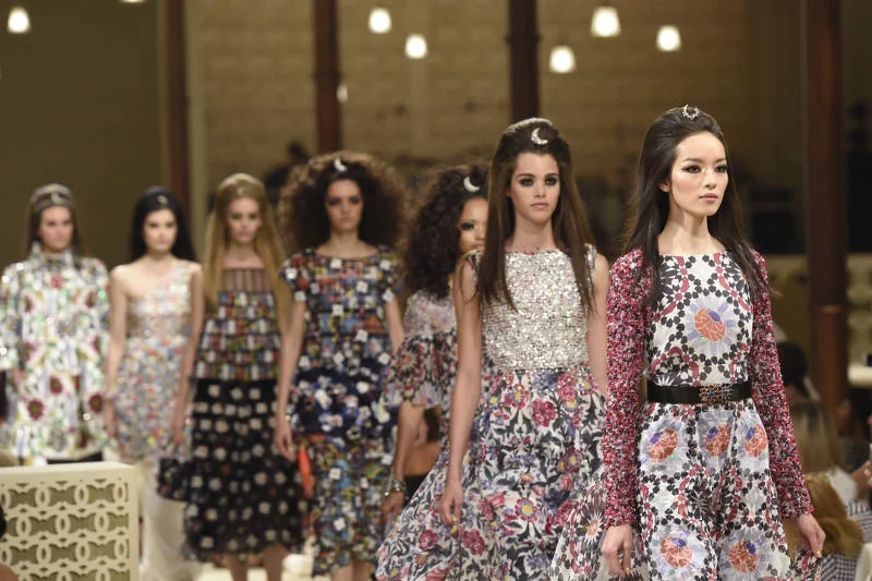 Finał pokazu Cruise 2014/2015 Chanel