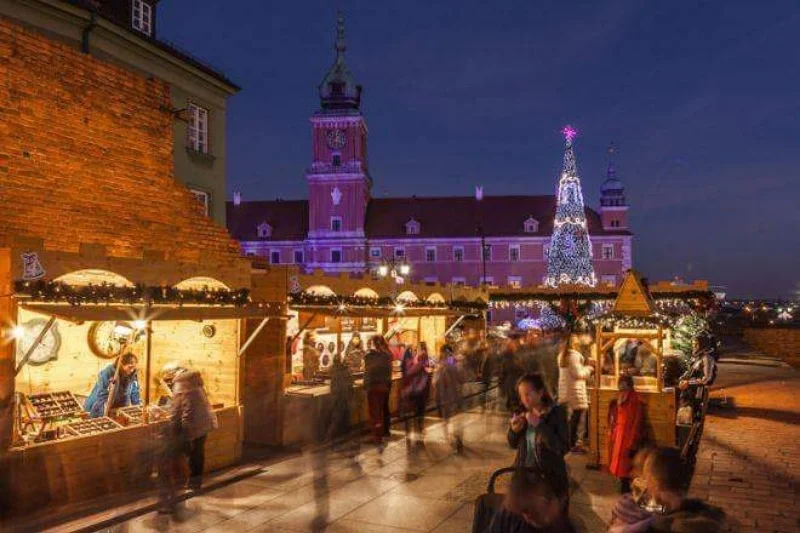 Jarmark bożonarodzeniowy w Warszawie