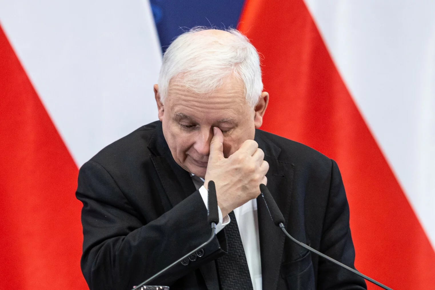 Prezes PiS Jarosław Kaczyński.