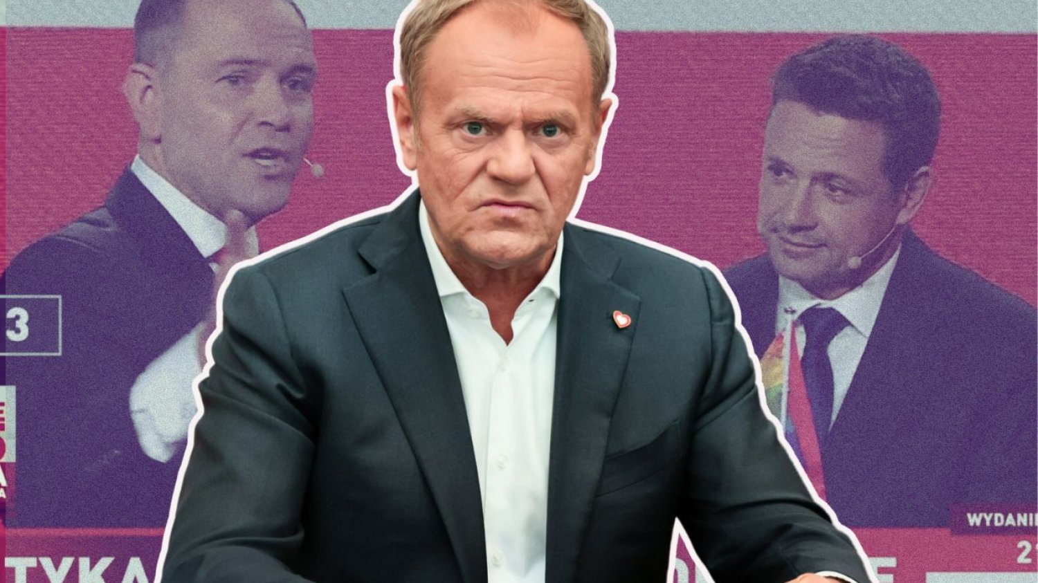 Donald Tusk ostro skomentował debatę w Końskich.