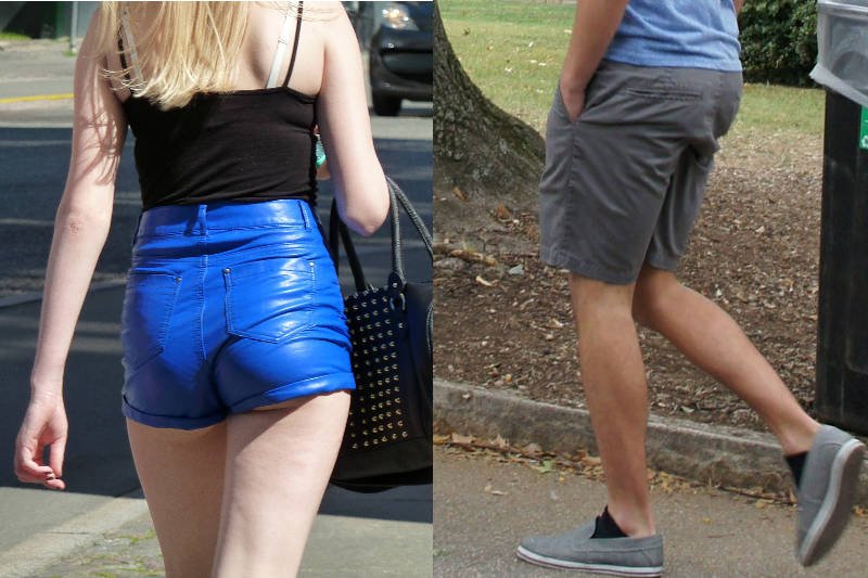 Kobiety mogą tak chodzić do pracy, a faceci mają się zakrywać? Dlaczego?