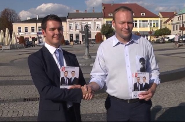 Kadr ze spotu wyborczego Łukasza Rzepeckiego