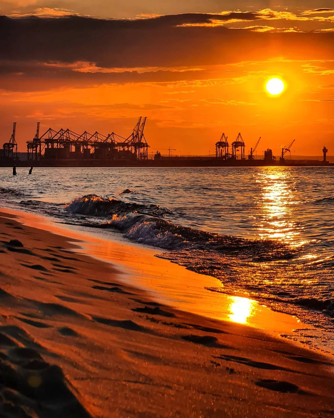Plaża w Stogach.