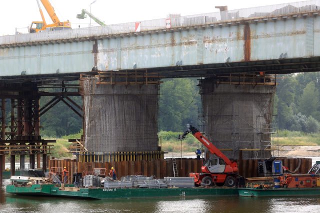 Most Łazienkowski ma zostać otwarty w ostatnim tygodniu października