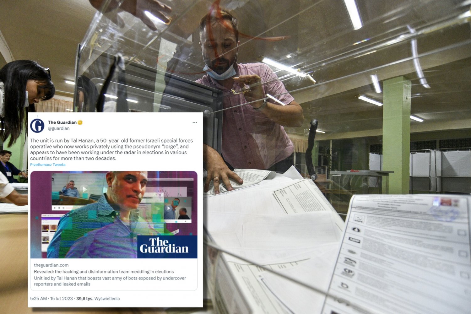 Ujawniono tożsamość mężczyzny, który manipulował wynikami wyborów w ponad 24 krajach.