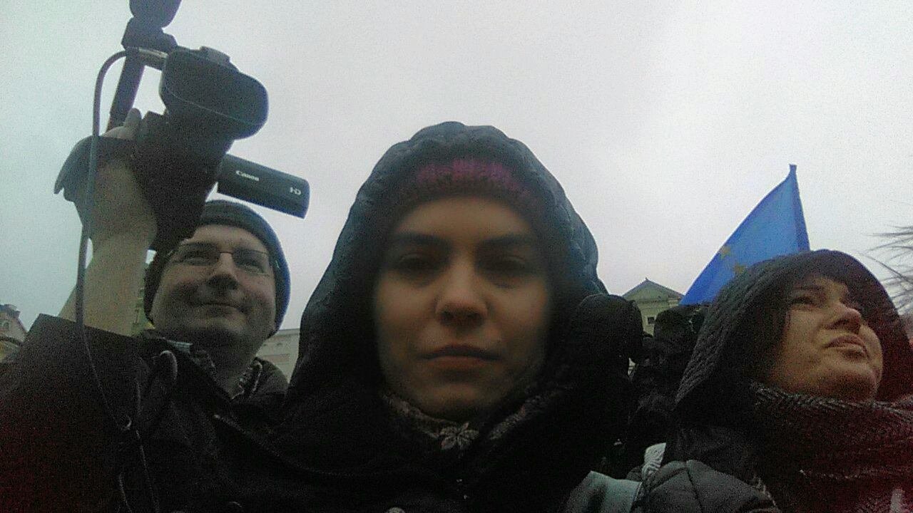 Nagrywamy nieautoryzowaną przez KOD manifestację 12 marca we Wrocławiu