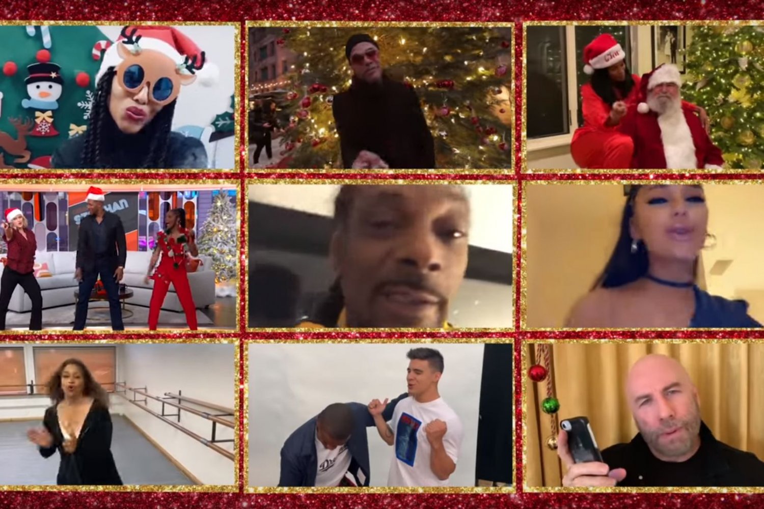 W teledysku z podziękowaniami dla Mariah Carey wystąpiła plejada gwiazd.