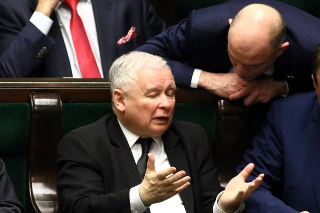 Prawicowe portale przekonują o rosnącej przewadze partii Kaczyńskiego nad PO.