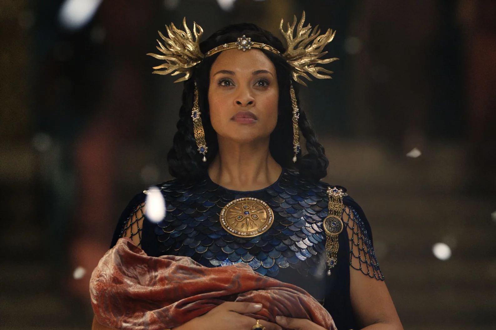 Miriel w "Pierścieniach Władzy": kobiety w Pierścieniach Władzy Cynthia Addai-Robinson jako Miriel w "Pierścieniach Władzy"