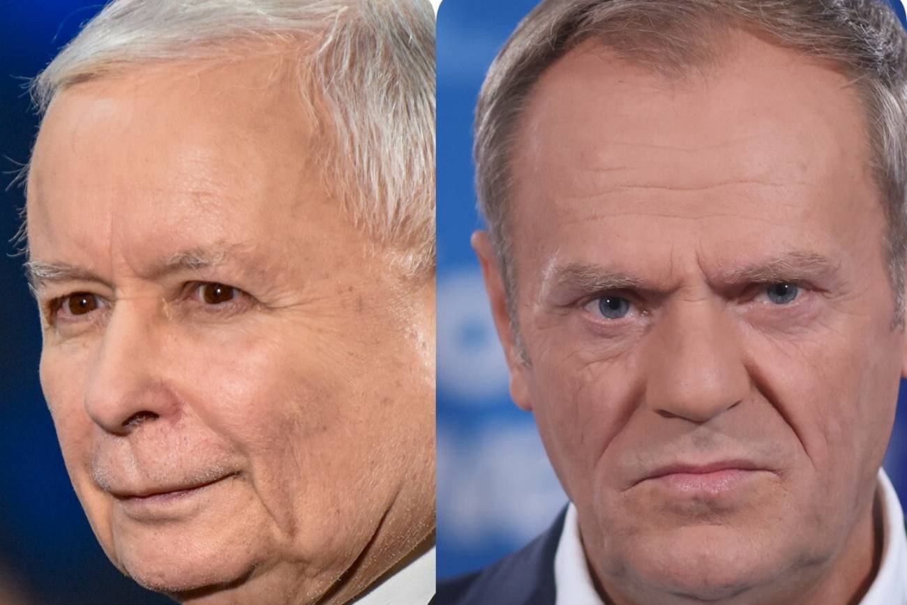 Sondaż: większość Polaków nie chce słuchać Kaczyńskiego, ale Tuska też nie