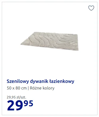 Dywanik łazienkowy z Action