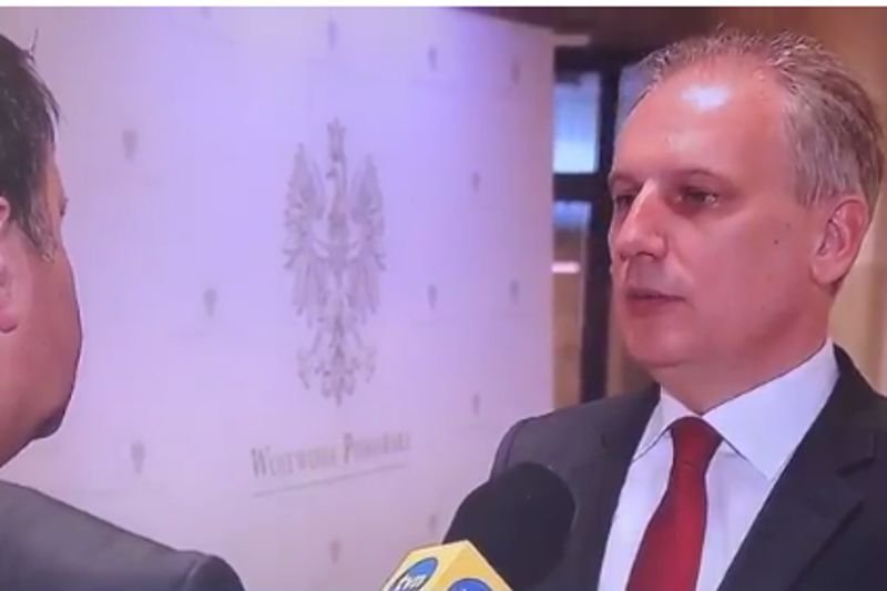 Wojewoda pomorski Dariusz Drelich nie popisał się ws. klęski w Rytlu