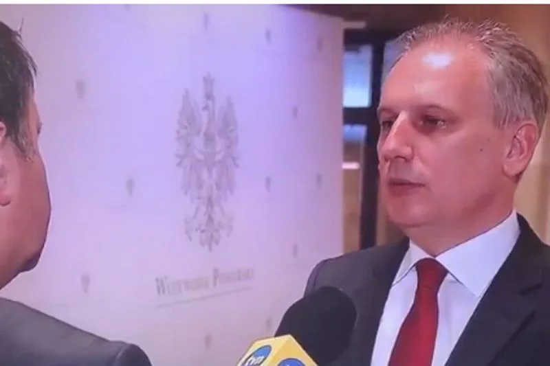Wojewoda pomorski Dariusz Drelich nie popisał się ws. klęski w Rytlu