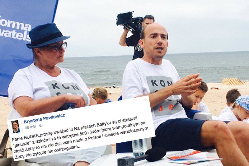 Aktywność posła Budki nie spodobała się chyba posłance Pawłowicz.