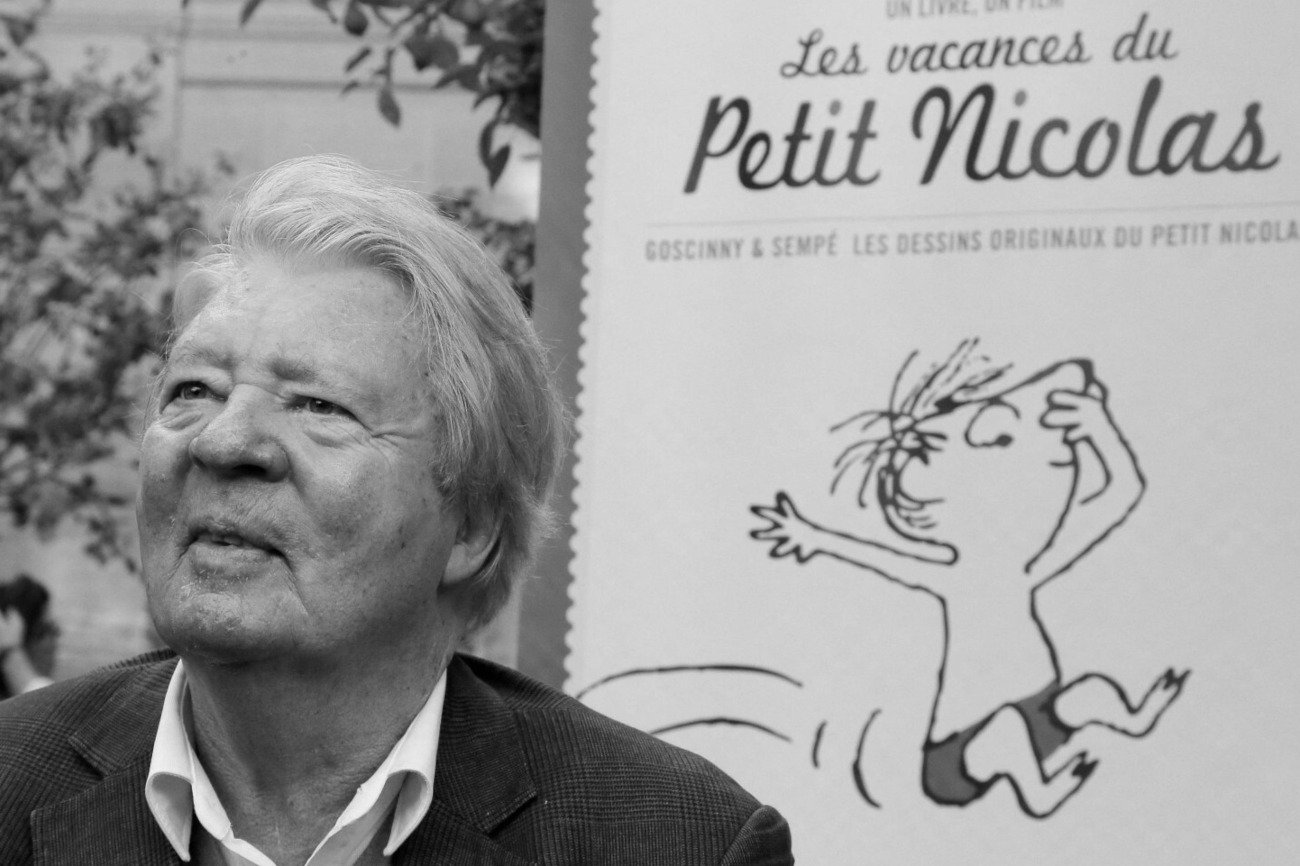 Zmarł Jean-Jacques Sempé, autor ilustracji do "Mikołajka".