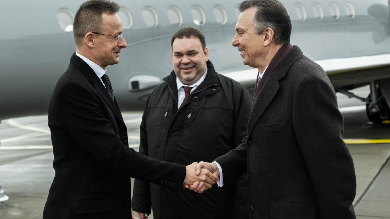 Péter Szijjártó przyleciał do Mińska