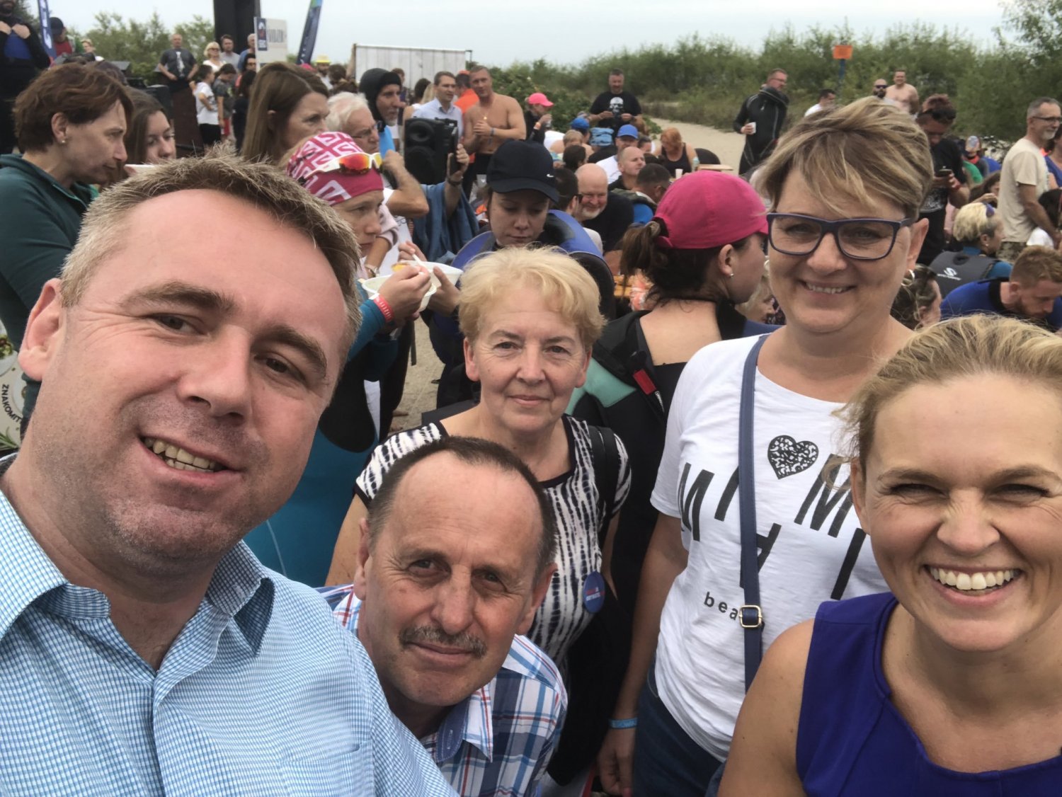 Barbara Nowacka pracowicie spędza długi weekend pośród mieszkańców swojego okręgu wyborczego.