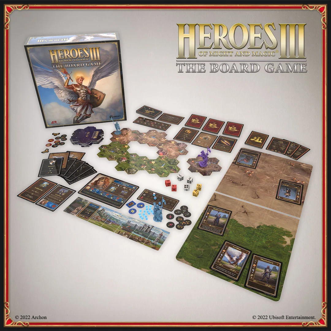 Heroes of Might & Magic 3 planszówka rozgrywka wywiad