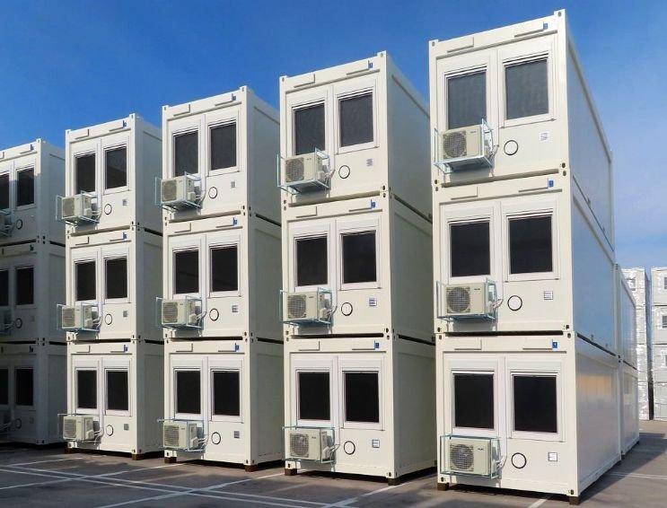 Takie kontenery do wstępnej selekcji segregacji pacjentów pojawią się m.in. przed szpitalem wojewódzkim w Lublinie.