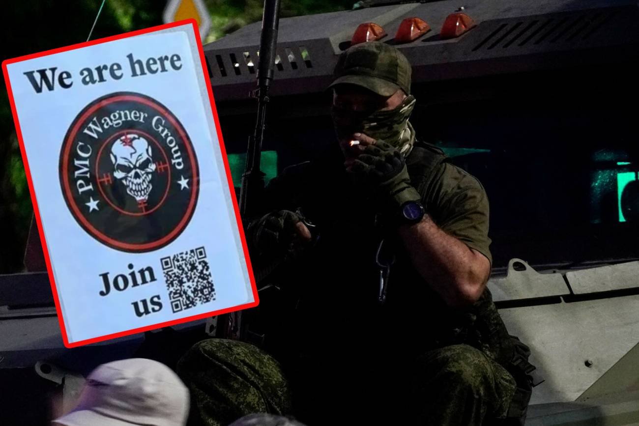 Kto rozwieszał ulotki Grupy Wagnera w Polsce? ABW zatrzymała Rosjan