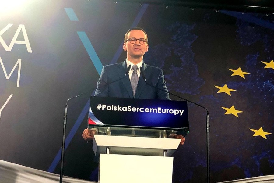 Mateusz Morawiecki wystąpił na konwencji PiS w Bydgoszczy