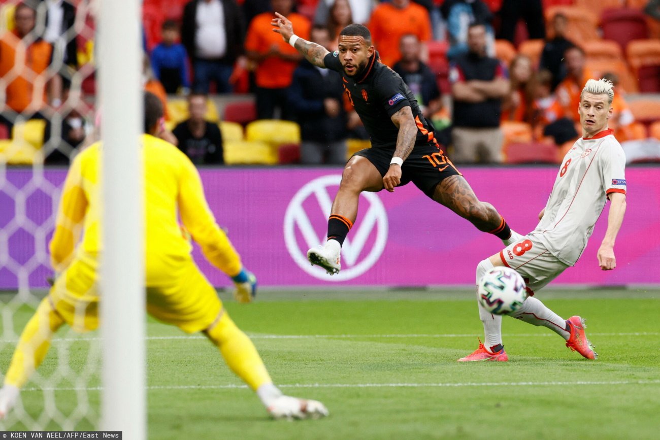 Memphis Depay poprowadził swój zespół do efektownej wygranej nad Macedonią Północną