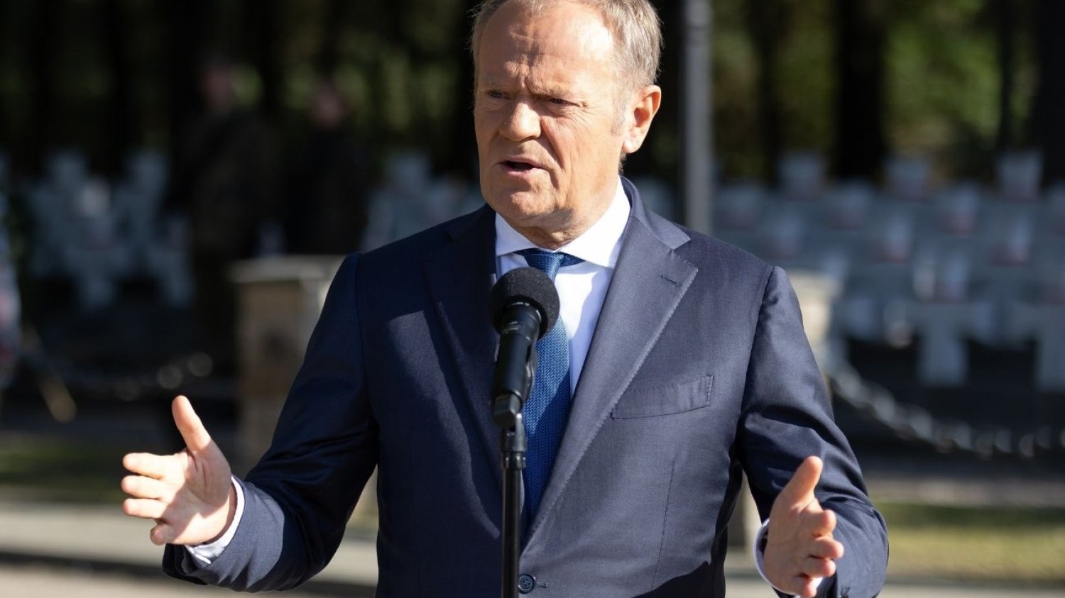Donald Tusk o zestrzeliwaniu rosyjskich myśliwców. Jasne stanowisko Polski.