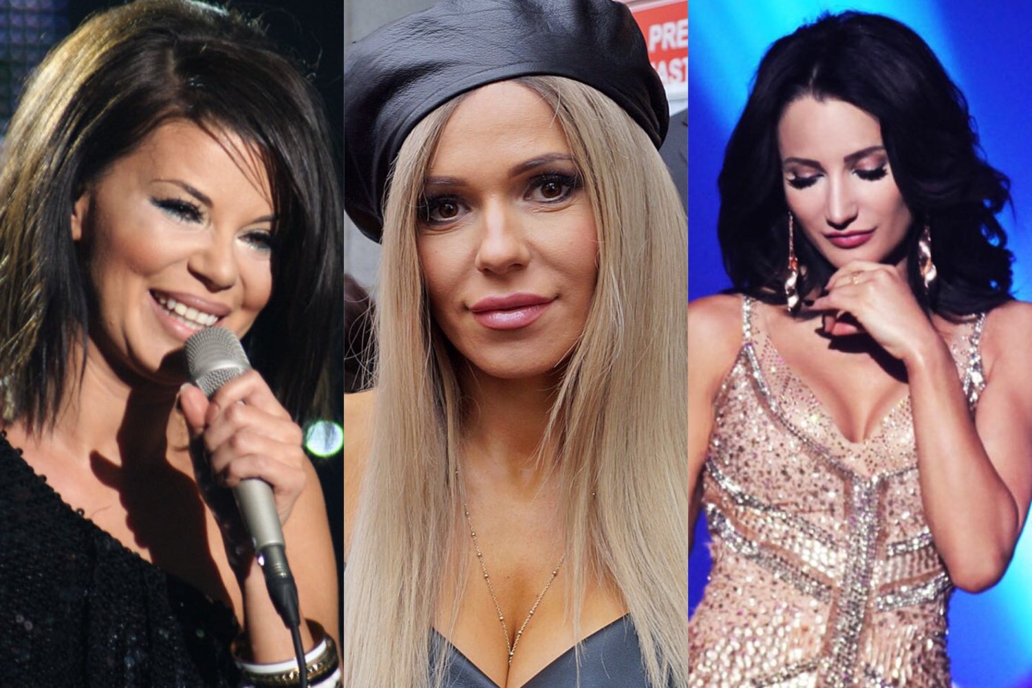 Edyta Górniak fot. Daniel Kruczyński / Doda fot. Fryta 73 / Justyna Steczkowska fot. Paweł Deska