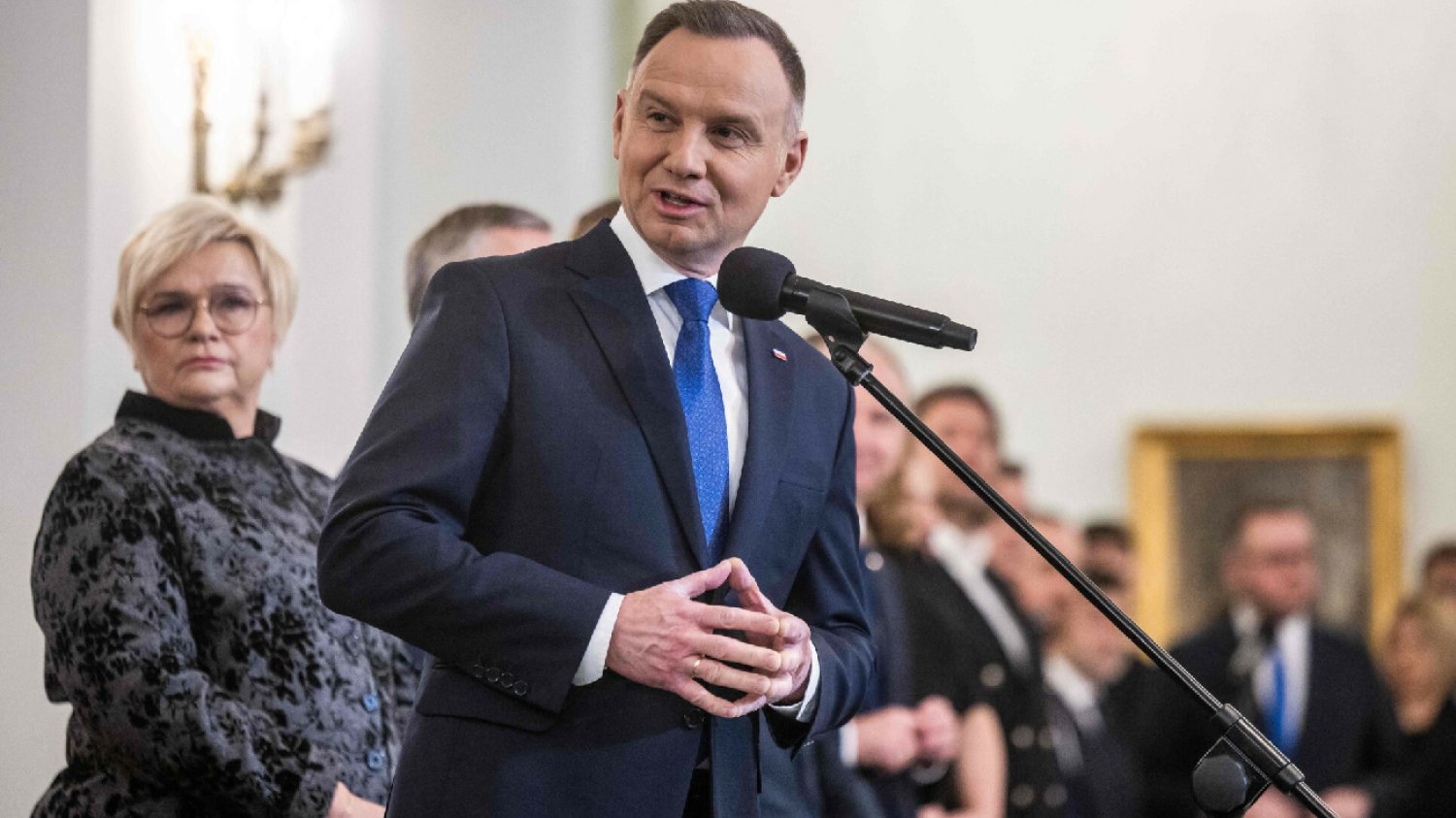 Mastalarek zapytany o dziwny wpis Dudy. "Nie chciałbym jej komentować".