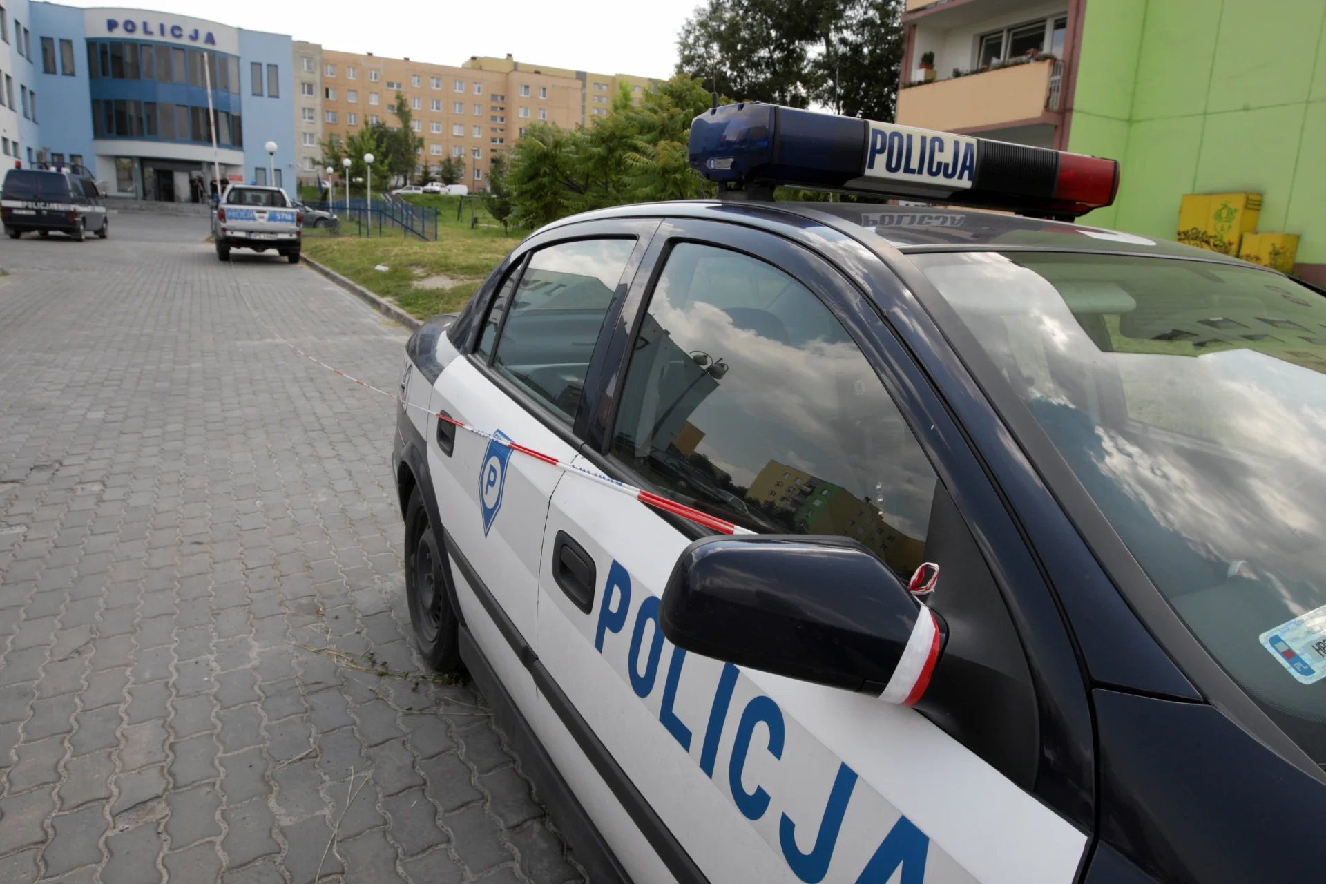 W Kielcach doszło do samopodpalenia na komendzie policji.