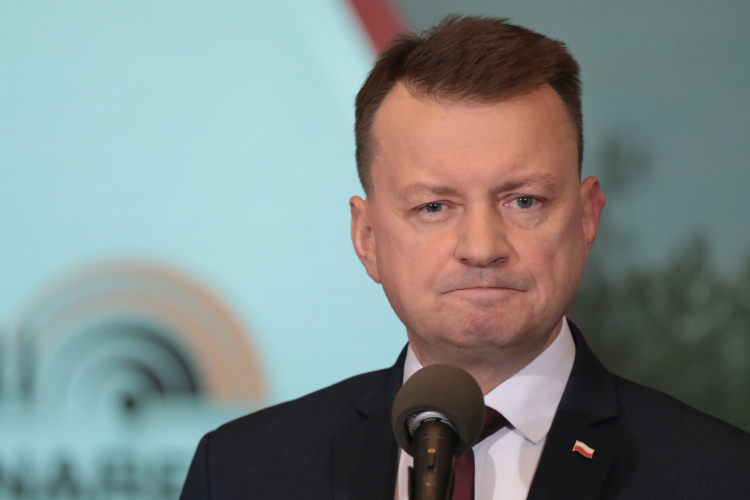 Błaszczak spiął się z MON pod upadku drona w Osinach. "Kłamstwa"