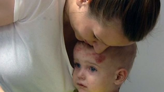 Kajetan Lipowicz z mamą Beatą Kwiatek