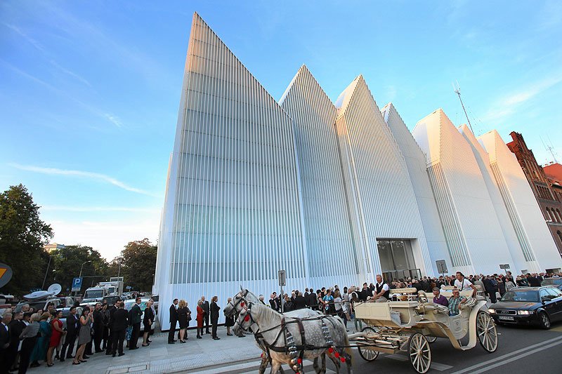 Gmach filharmonii w Szczecinie.