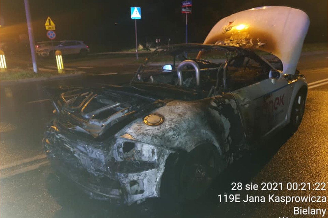 Panek poinformował o zdarzeniu związanym z ich nowym Audi TT.